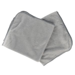 Cleaning Cloth Microfiber 15.75x15.75" Grey