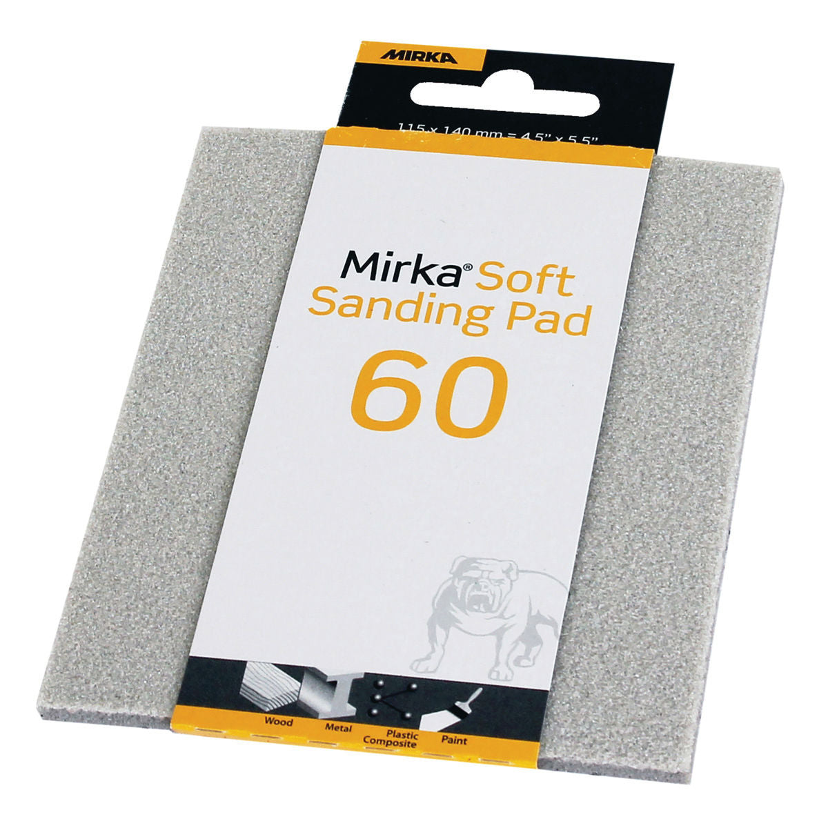 Soft Sanding Pad 115 x 140 x 10 mm