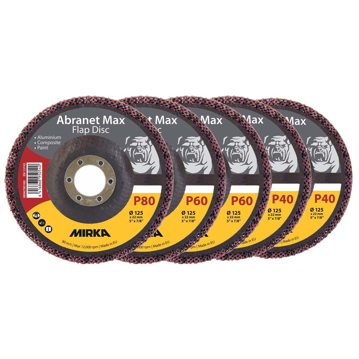 Abranet® Max Flap Disc Ø 125 mm T29 Assortment