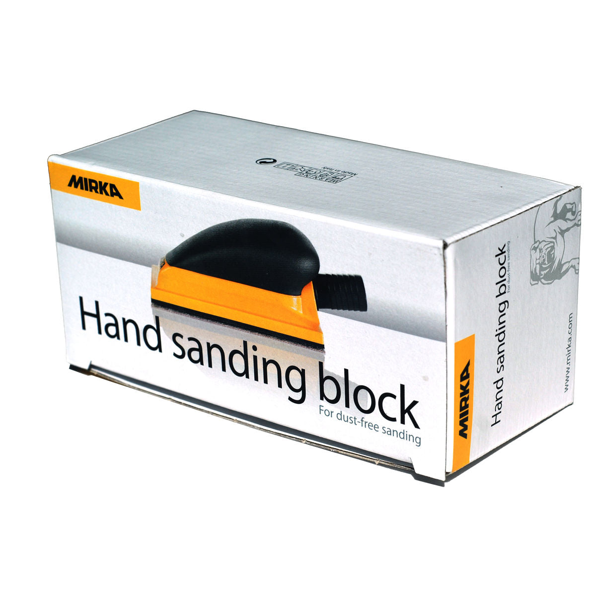 Hand Sanding Block 2.75"x5" Grip 13H Yellow